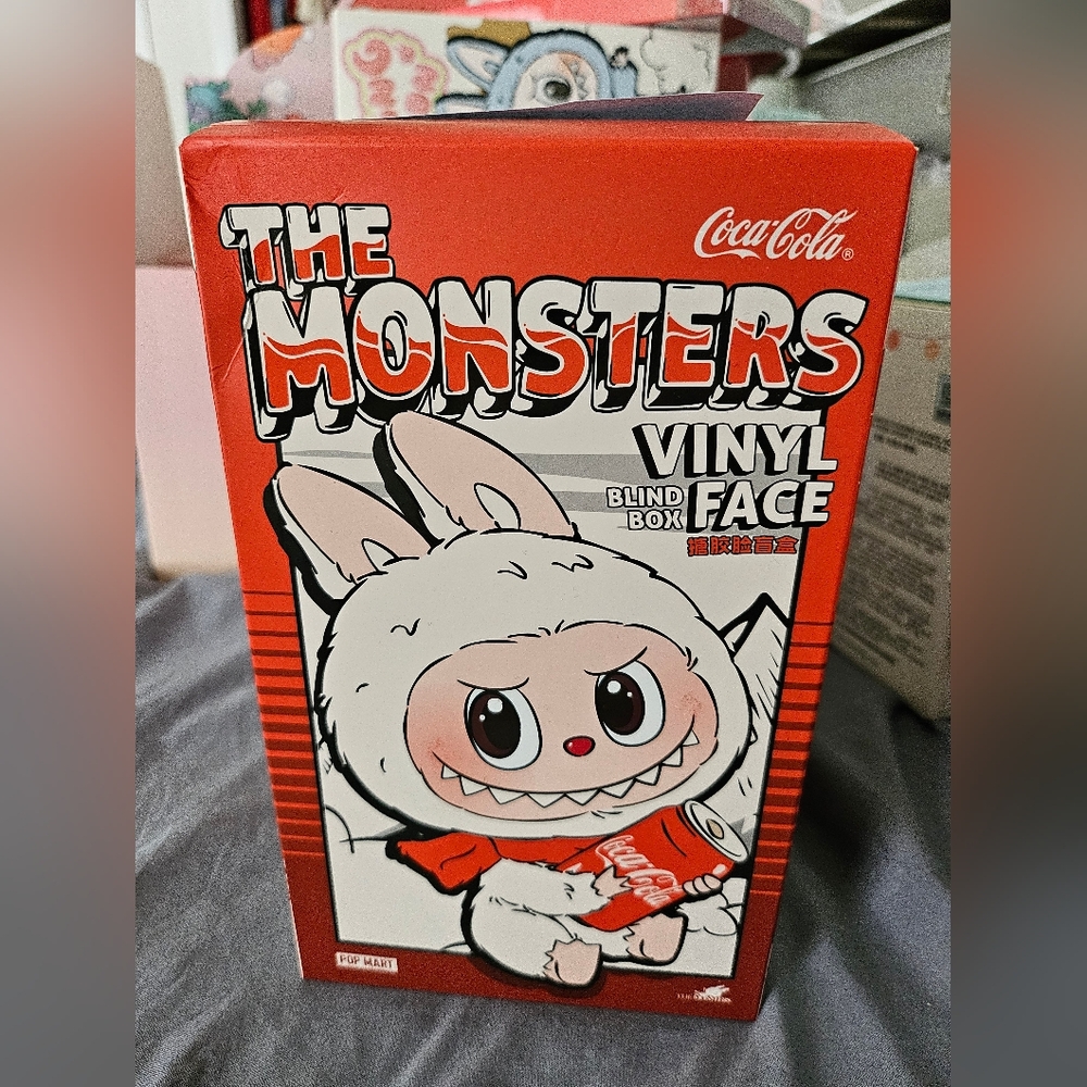 Sealed POP MART Coca Cola Labubu x The Monsters blind box